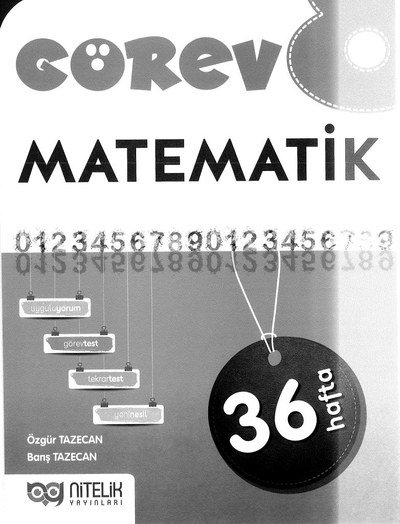 GÖREV MATEMATİK 36 HAFTA Panda Fotokopi & Baskı Merkezi