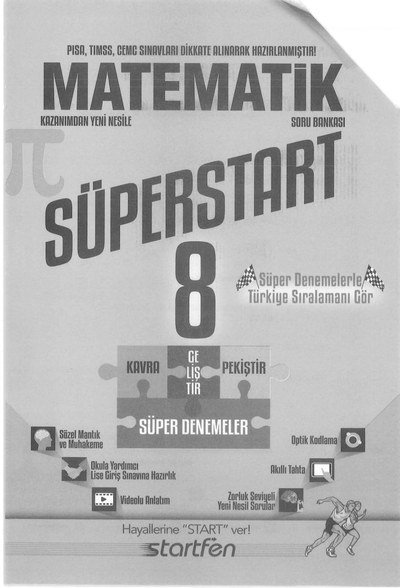 MATEMATİK SORU BANKASI SÜPERSTART Panda Fotokopi & Baskı Merkezi