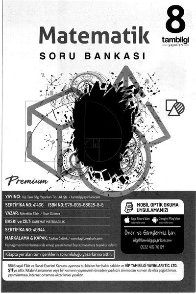 MATEMATİK SORU BANKASI Panda Fotokopi & Baskı Merkezi