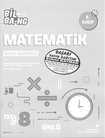 MATEMATİK BİL BA-NG SORU BANKASI Panda Fotokopi & Baskı Merkezi