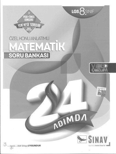 ÖZEL KONU ANLATIMLI MATEMATİK SORU BANKASI Panda Fotokopi & Baskı Merkezi