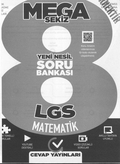 MEGA SEKİZ YENİ NESİL SORU BANKASI