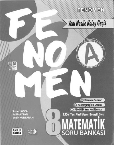 FENOMEN MATEMATİK SORU BANKASI Panda Fotokopi & Baskı Merkezi
