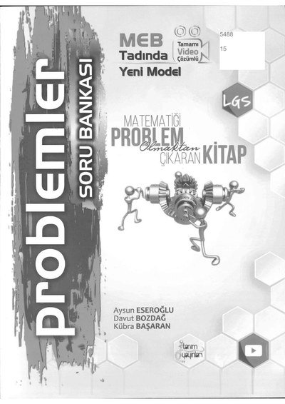PROBLEMLER SORU BANKASI MATEMATİK Panda Fotokopi & Baskı Merkezi