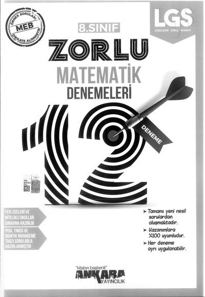 ZORLU MATEMATİK DENEMELERİ 12 DENEME