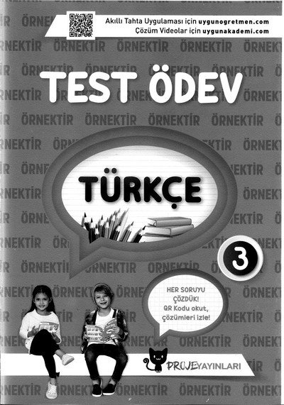 TÜRKÇE TEST ÖDEV Panda Fotokopi & Baskı Merkezi