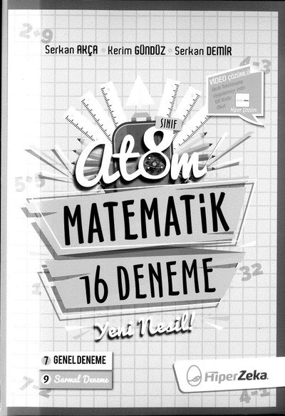 ATOM MATEMATİK 16 DENEME Panda Fotokopi & Baskı Merkezi