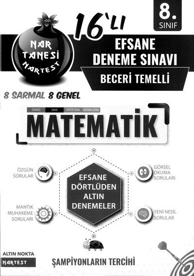 EFSANE DENEME SINAVI BECERİ TEMELLİ ALTIN DENEMELER