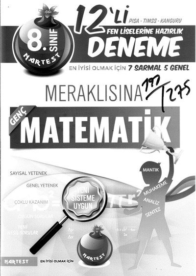 MERAKLISINA MATEMATİK SORU BANKASI Panda Fotokopi & Baskı Merkezi