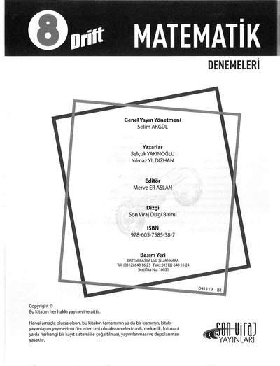 MATEMATİK DENEMELERİ Panda Fotokopi & Baskı Merkezi