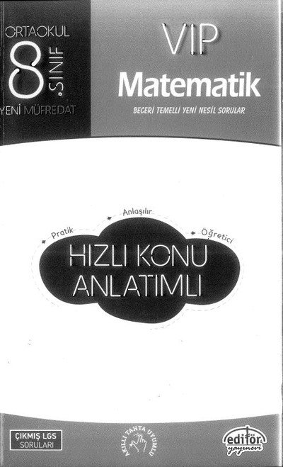 VIP MATEMATİK HIZLI KONU ANLATIMLI Panda Fotokopi & Baskı Merkezi