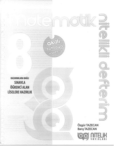 MATEMATİK NİTELİKLİ DEFTERİM Panda Fotokopi & Baskı Merkezi