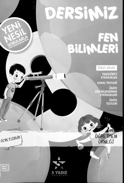 DERSİMİZ FEN BİLİMLERİ Panda Fotokopi & Baskı Merkezi