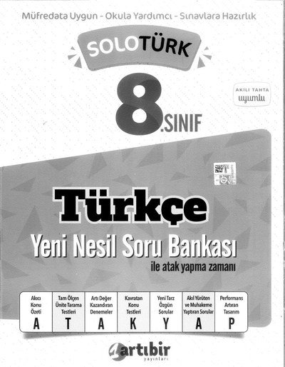TÜRKÇE YENİ NESİL SORU BANKASI Panda Fotokopi & Baskı Merkezi