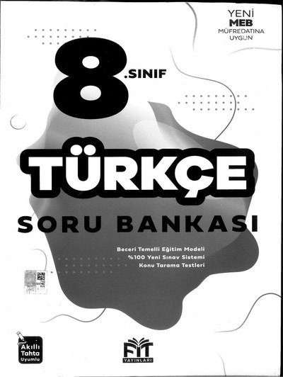 TÜRKÇE SORU BANKASI Panda Fotokopi & Baskı Merkezi