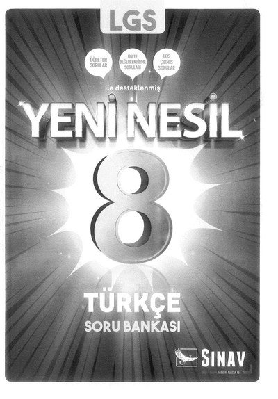 YENİ NESİL LGS TÜRKÇE SORU BANKASI