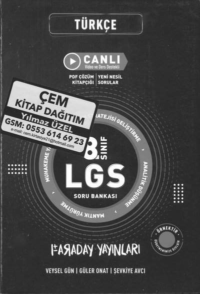 TÜRKÇE LGS SORU BANKASI