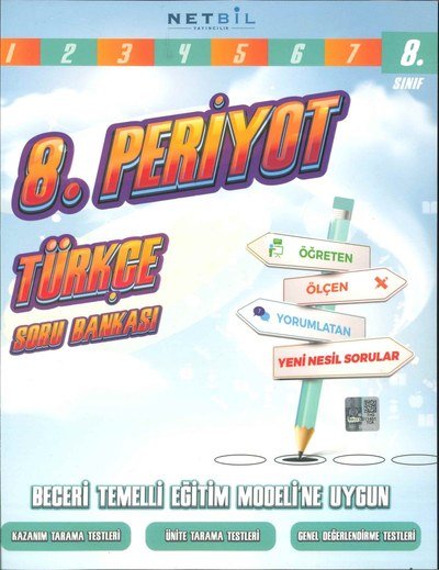 8. PERİYOT TÜRKÇE SORU BANKASI Panda Fotokopi & Baskı Merkezi