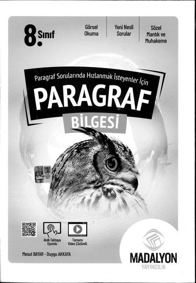 PARAGRAF BİLGESİ GÖRSEL OKUMA YENİ NESİL SORULAR