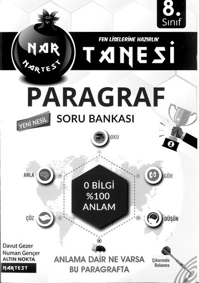 PARAGRAF SORU BANKASI 0 BİLGİ %100 ANLAM Panda Fotokopi & Baskı Merkezi