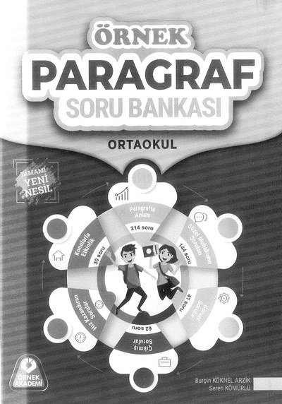 ÖRNEK PARAGRAF SORU BANKASI ORTAOKUL Panda Fotokopi & Baskı Merkezi