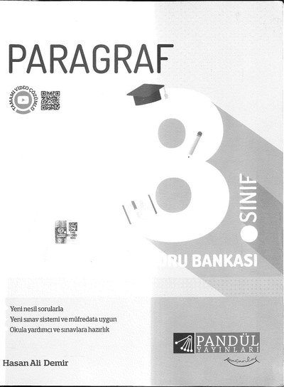 PARAGRAF SORU BANKASI Panda Fotokopi & Baskı Merkezi