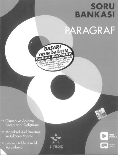 SORU BANKASI PARAGRAF OKUMA ANLAMA Panda Fotokopi & Baskı Merkezi