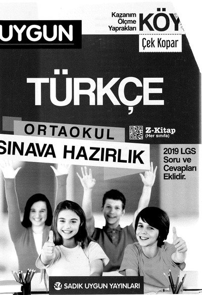 TÜRKÇE ORTAOKUL SINAVA HAZIRLIK LGS SORU VE CEVAPLARI Panda Fotokopi & Baskı Merkezi