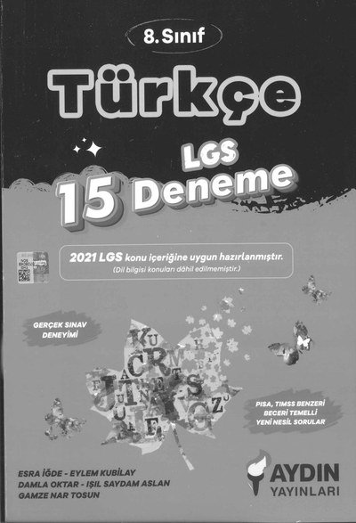 TÜRKÇE LGS 15 DENEME