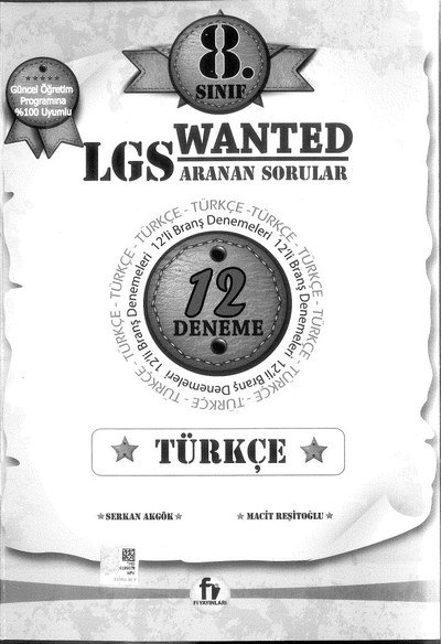 LGS WANTED ARANAN SORULAR Panda Fotokopi & Baskı Merkezi