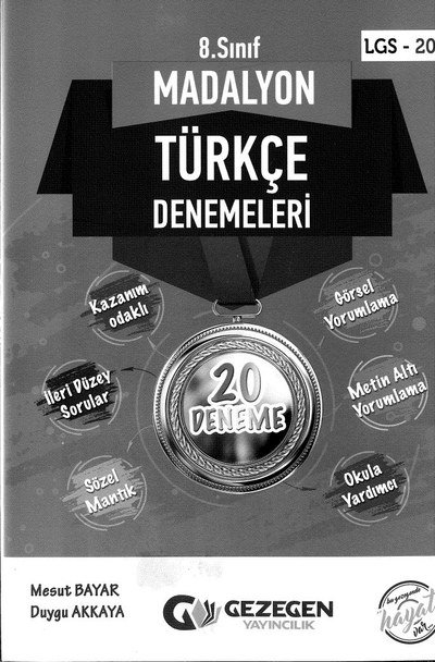 MADALYON TÜRKÇE DENEMELERİ Panda Fotokopi & Baskı Merkezi