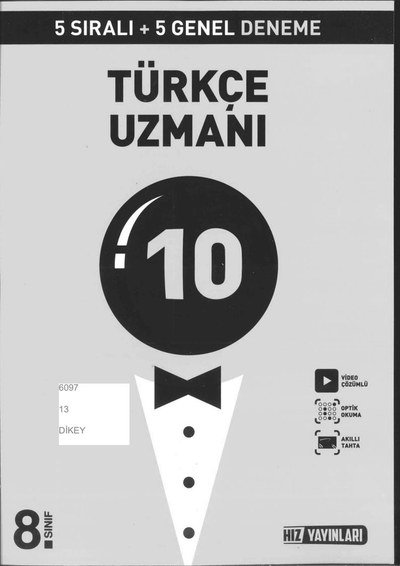 TÜRKÇE UZMANI 10 DENEME Panda Fotokopi & Baskı Merkezi