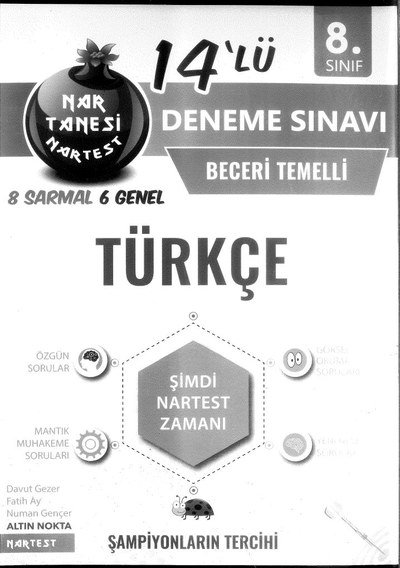 14'LÜ DENEME SINAVI BECERİ TEMELLİ TÜRKÇE