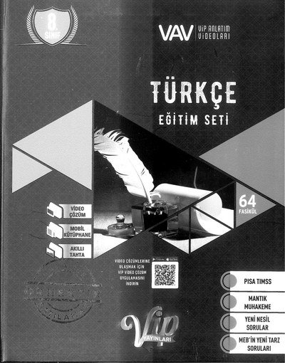 TÜRKÇE EĞİTİM SETİ 64 FASİKÜL Panda Fotokopi & Baskı Merkezi