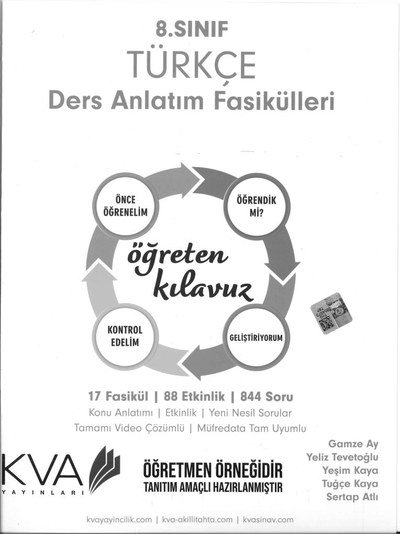 TÜRKÇE DERS ANLATIM FASİKÜLLERİ Panda Fotokopi & Baskı Merkezi