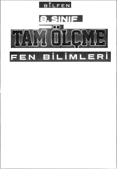 TAM ÖLÇME FEN BİLİMLERİ