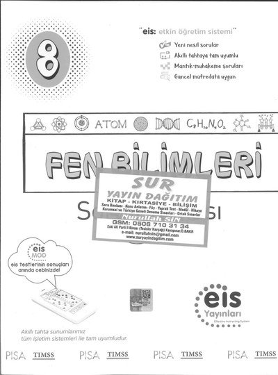 FEN BİLİMLERİ SORU BANKASI Panda Fotokopi & Baskı Merkezi