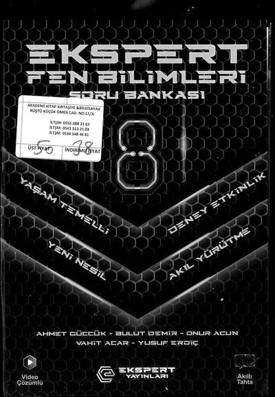 EKSPERT FEN BİLİMLERİ SORU BANKASI Panda Fotokopi & Baskı Merkezi