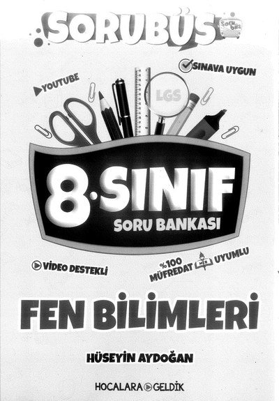 SORUBÜS SORU BANKASI FEN BİLİMLERİ Panda Fotokopi & Baskı Merkezi