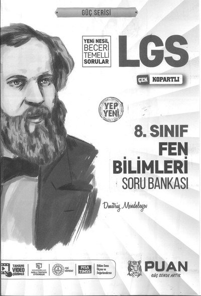 LGS FEN BİLİMLERİ SORU BANKASI Panda Fotokopi & Baskı Merkezi