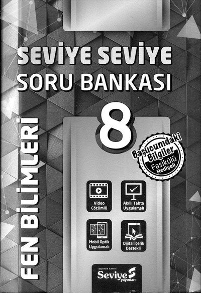SEVİYE SEVİYE SORU BANKASI FEN BİLİMLERİ Panda Fotokopi & Baskı Merkezi