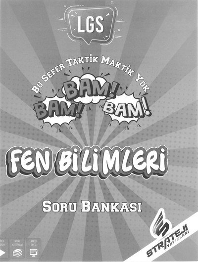 BAM BAM BAM FEN BİLİMLERİ SORU BANKASI Panda Fotokopi & Baskı Merkezi