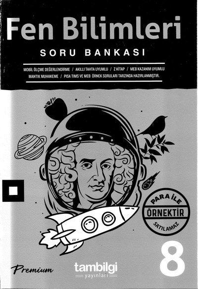 FEN BİLİMLERİ SORU BANKASI PREMİUM Panda Fotokopi & Baskı Merkezi