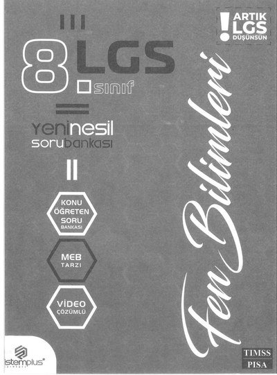 LGS YENİ NESİL SORU BANKASI FEN BİLİMLERİ