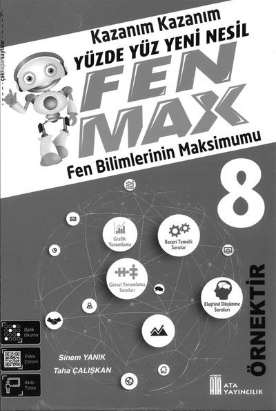 KAZANIM YÜZDE YÜZ YENİ NESİL FENMAX FEN BİLİMLERİNİN MAKSİMUMU