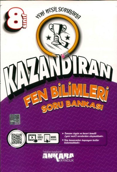 KAZANDIRAN FEN BİLİMLERİ SORU BANKASI Panda Fotokopi & Baskı Merkezi