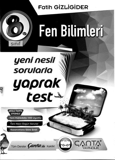 FEN BİLİMLERİ YENİ NESİL SORULARLA YAPRAK TEST