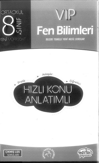 VIP FEN BİLİMLERİ HIZLI KONU ANLATIMLI