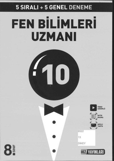 FEN BİLİMLERİ UZMANI 10 DENEME