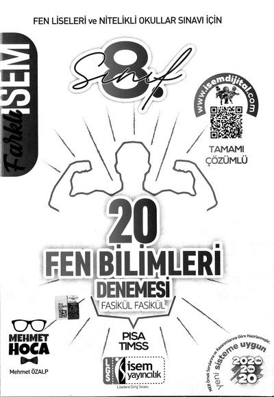 20 FEN BİLİMLERİ DENEMESİ FASİKÜL FASİKÜL Panda Fotokopi & Baskı Merkezi